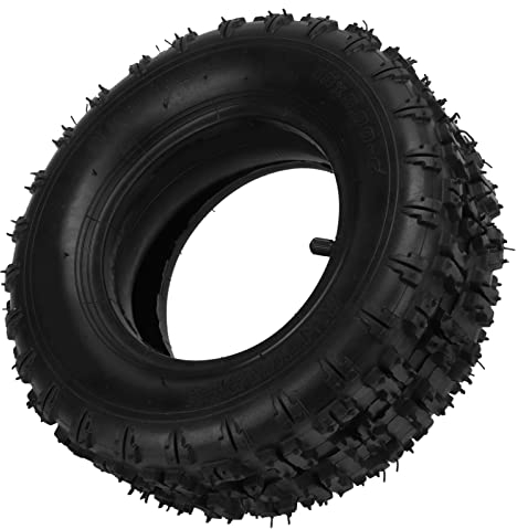 VBESTLIFE 13x5.00‑6 Reifen, Elektrische Gummiisolierung, Innen- und Außenreifen mit Geradem Ventilschaft, Verdickende Rasenmäher-Schneepflugreifen