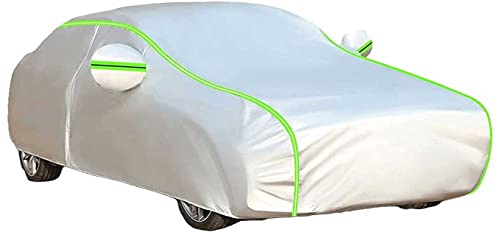 Autogarage Abdeckung Hagelschutz Für Tesla Model y, Auto Abdeckplane Wasserdicht, Hagelschutzplane, Atmungsaktiv, Autoabdeckung Sommer, Staubdicht Allwetterschutz (Color : B, Size : Single-Layer)