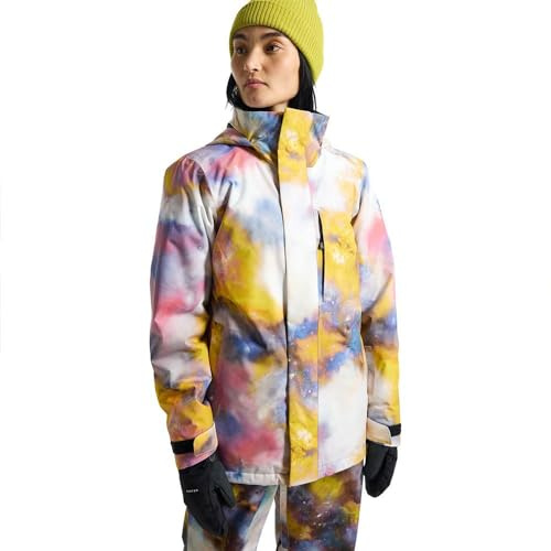 Burton dam skid- snowboardjacka JET RIDGE, stout white voyager, M