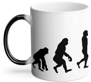 Thermoreagierende Tasse Magische Tasse – Evolution Posaune Musik Musikinstrument – 325 ml