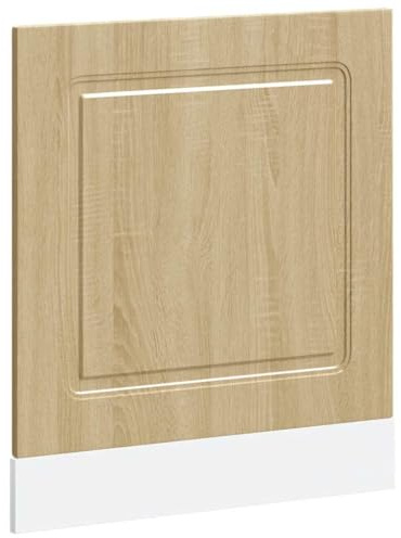 vidaXL Panel para lavavajillas Kalmar Roble Sonoma 60x1,5x57 c