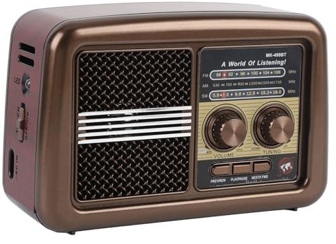 Radio Portátil, Am FM Radio ABS 5.0 para Exteriores (Enchufe de la UE) (Enchufe de la UE)