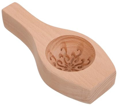 Alipis Stampo Per Biscotti Forma Fiore in Legno Cinese Per Cuocere Dolci Fatti in Casa Torte e Dessert Orientali Strumento Creatore Design Intagliato Per Formatura Dolci Tema Fiore