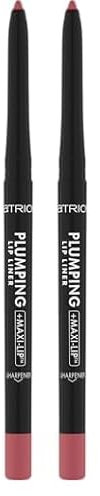 Catrice Plumping - Lip Liner, n. 190, nude, idratante, a lunga durata, opacizzante, colorante, opaco, vegano, impermeabile, senza olio, senza alcool, confezione da 2 (0,35 g)