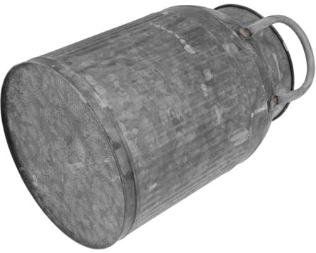 HAMPPLIES 1pieza Vintage De Metal para Jarrón Decorativo De Rústico para Decoración Interior y Exterior Accesorio De Jardín