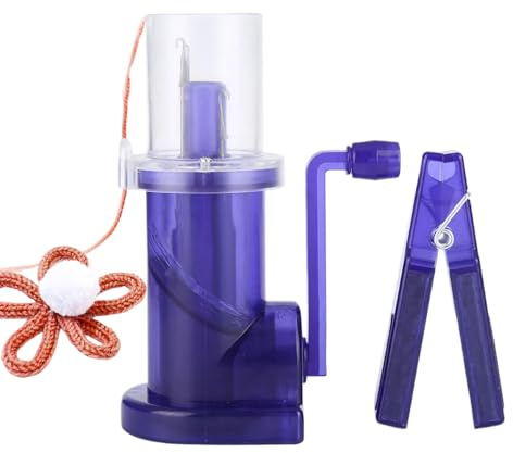 Flkiglm Knitting Mill, Crochet Machine, Knitting Dolly with Crank, Weaving Knitting Machine, Home Manual Software Knitting Machine, Handmade Knitting Machine, Knitting Sewing Tool