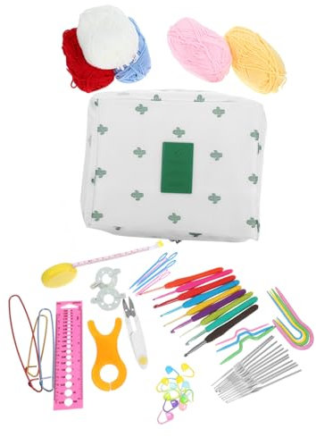 STOBAZA Kit de Crochet para Principiantes Adultos 1 Juego de Agujas