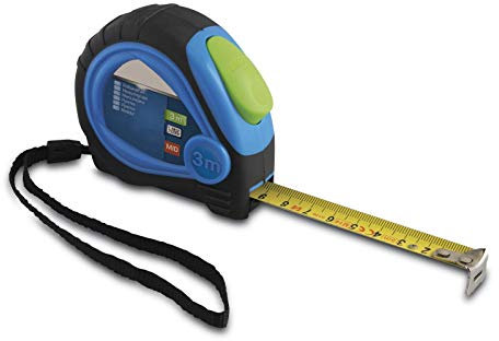 SECOTEC® Rollmaßband Rollbandmaß Bandmaß Maßband Rollmaß 5 m (Breite des Bandes: 25 mm/mit Nylonbeschichtung) mit Selflock/Bandbremse