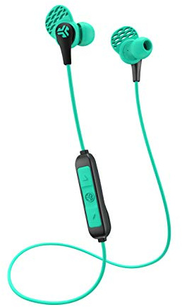 JLab JBuds Pro Bluetooth Wireless Earbuds with Titanium 10mm Drivers and Noise Isolation, Includes Custom Fit Gel Tips and Cush Fins, Teal
