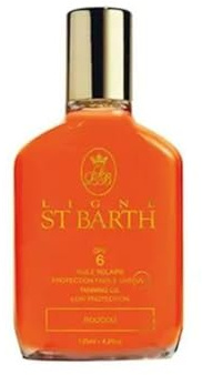 Protettivo solare St Barth Olio al roucou spf 6 125 ml