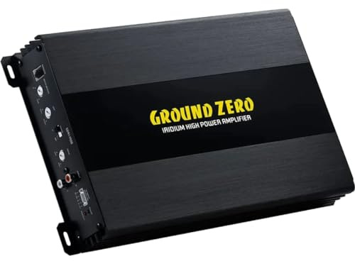 Ground Zero Iridium 1.1500D 2600W Max 1Ohm Mono Class D Vollbereichsverstärker