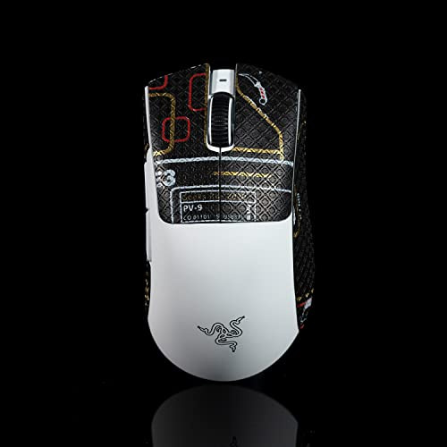 Ruban Adhésif for Souris Compatible avec Razer Deathadder V3 Pro, Autocollant Antidérapant Résistant À La Transpiration Kit De Mise À Niveau De Souris De Jeu Professionnelle (Color : 10)
