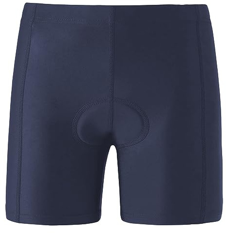 BASADINA Kids Cycling Shorts with 3D Padded Boys Mountain Bike Shorts Sports Quick Drying Underwear Breathable Bicycle Undershort for Girls 5-12 Years