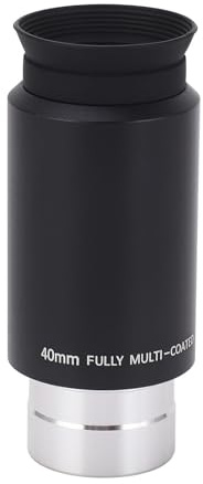 Teleskop-Okular, 40 Mm, 1,25 Zoll, Grün Beschichtetes 4-Okular mit Staubkappe, Astronomisches Zielfernrohr-Okular für Universalfilter und Barlow-Linse
