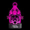 Grupo Erik: Lampada LED Squid Game | Scrivania 16x23 cm Con Batterie o USB, 3D Gaming, Gadget o Accessori