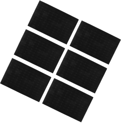 COLLBATH Lot De 6 Plateaux De Présentation Pour Boucles Doreilles Éponge Inserts Pour Tiroirs Et Bijoux