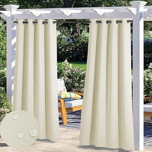 Tende oscuranti impermeabili per esterni isolate termicamente per patio, padiglione, veranda, privacy, dimensioni personalizzabili, 1 pannello, rosa, 264 x 304 cm