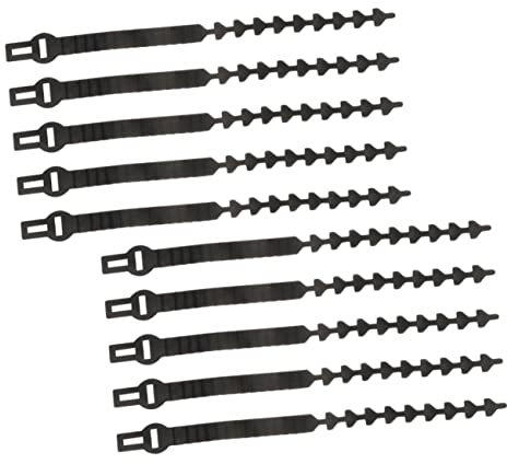 GANAZONO 10pièces Attaches Arbres Extérieur Supports pour Plantes Et Arbres Accessoires De Jardin Légers Et Faciles à Transporter