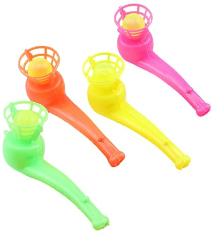 Gioco di Pipa A Sfera Galleggiante - Giocattolo per Alleviare Lo Stress Pipa Soffiaggio attività di Palla Divertente Equilibrio per Bambini Gioco di Abilità di Controllo 'Aria Morbido | Giocattolo