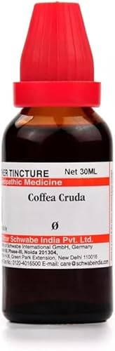 Willmar Schwabe India Homeopathic Coffea Cruda Mother Tincture 1X (Q) (30ml) - Balaji