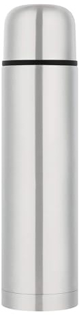 GRÄWE Thermoskanne 750 ml, Edelstahl Isolierflasche, Trinkflasche, Thermoflasche, Thermokanne, doppelwandige Isolierkanne mit Isolierbecher, Klick-Klack-Schnellverschluss, auslaufsicher