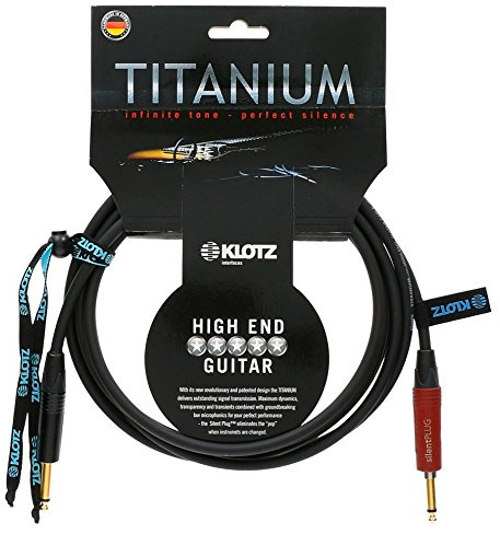 KLOTZ TI0600PSP Titanium Instrumentenkabel Kl 6m