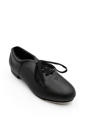 Capezio Fluid Tap Shoes, Women's Tap Dance Shoes with Flexible Suede Outsole and Premium Tele Tone Toe and Heel Taps, Professional Dancing Heels, CG17, Black, Adult Size 6