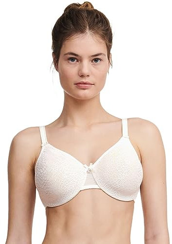 Chantelle C MAGNIFIQUE, Reggiseno Preformato con Ferretto, Intimo Invisibile Donna, Avorio (Light Ivory), 7G
