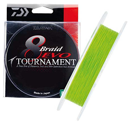 DAIWA Tournament 8 Braid EVO 0.10mm 6,7kg 135m ch Geflochtene Schnur