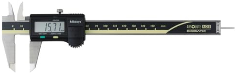 MITUTOYO Digital Messschieber ohne Datenausgang DIN 862, Tiefenmaß rund 0-150 mm, 1 Stück,500-184-30