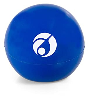 AFH Webshop Gewichtsball | Sportball | Gymnastikball | ca. 2,0 kg Gewicht | 1 Stück blau