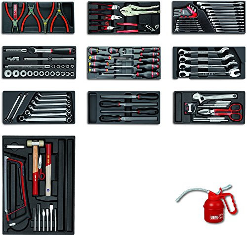 USAG 495 I2 U04950022 Assortimento INDUSTRIA (103 pezzi) - 4 Cassetti