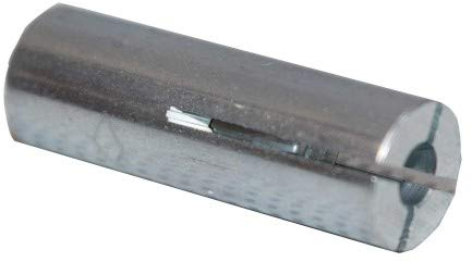 100 Stück - Metall-Gewinde-Dübel mit Innengewinde M8 oder M10 aus Stahl verzinkt oder V4AEdelstahl, Schwerlastanker, Bolzen-Schlaganker Größe M10 verzinkt