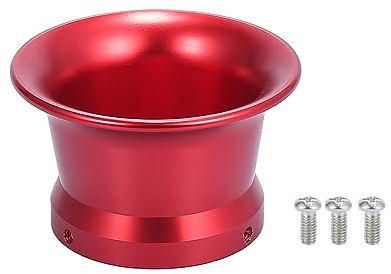 Motoforti Red 50mm Inner Dia Motorcycle Air Filter Intake Velocity Stack