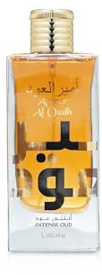 Lattafa Ameer Al Oudh Intense Oud för män 3,4 oz EDP Spray