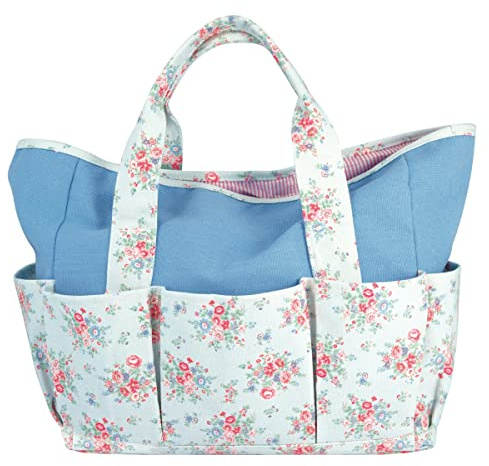 Greengate COTGBAAIL2904 Ailis Gartentasche Pale Blue 28 cm (1 Stück)
