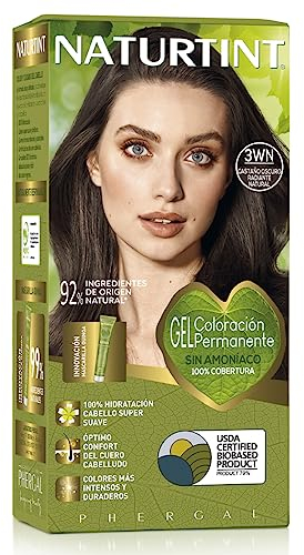 Naturtint | Haarfarbe Oohne Ammoniak | 3WN Strahlendes Natur Dunkelbraun | Hoher Anteil an natürlichen Inhaltsstoffen | 170 ml…