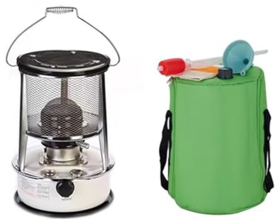 RUTAVM Raumheizungen Zeltheizung for Outdoor-Kerosin-Herd, Camping-Heizungen, Mobile Konvektionsheizung, Kochöfen, Wandern, Eisfischen, Jagd (Color : White (6L))