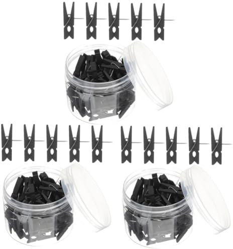 NUOBESTY 150pièces Punaises avec Clips pour Photos Notes Et Accessoires Décoratifs Et pour Tableau Affichage