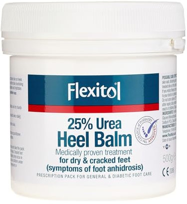 Flexitol Heel Balm 500g - Intense Moisturizer for Dry, Cracked Heels