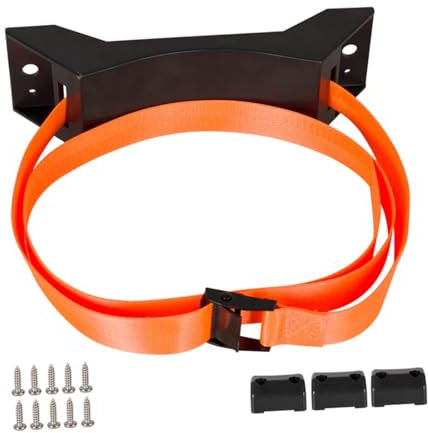 Oshhni Support de réservoir Support de réservoir Support fixe facile à installer Support de bouteille de, support mural de réservoir de pour