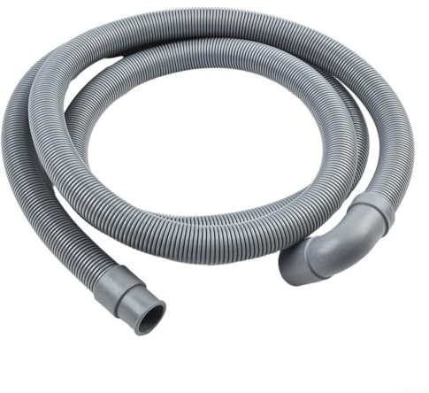 Tuyau de vidange pour machine à laver et lave-vaisselle - 200 à 500 cm de long - En polypropylène souple - Solide - Facile à installer avec crochet (5 m)