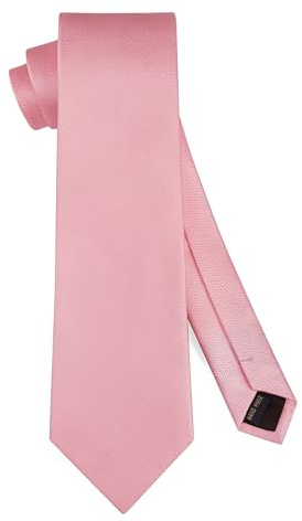 HISDERN Krawatten für Herren Einfarbig Klassische Krawatte Herren Formelle Elegante Business Schlipse für Hochzeit Party Büro Krawatte 8.5cm