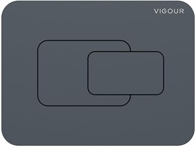 VIGOUR DEE WC-Betätigungsplatte matt-anthrazit | Magnetisch & elegant | V1DEEANM