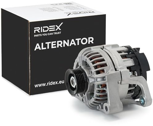 RIDEX 4G1152 Lichtmaschine 55A Generator LiMa 12V Alternator mit Riemenscheibe Kompatibel mit OPEL Corsa C Schrägheck X01 9192825 9117930 90543234