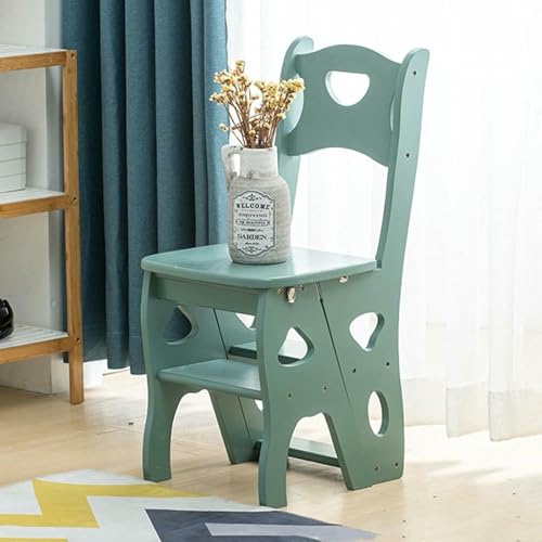 Estante de madera para escalera, multifuncional de 4 escalones, estante de almacenamiento y exhibición de plantas para decoración del hogar, cocina y biblioteca