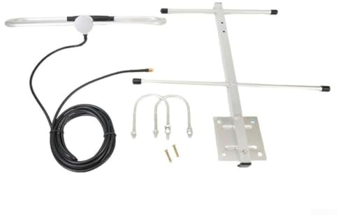 UHF 433MHz 6dBi für yagi Außenantenne mit für sma RG58 Kabel 3 Meter Hohe Verstärkung Störungsresistent für Funkgeräte
