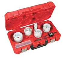 Milwaukee Hole Dolzer Bi-Metal Hole Saw, 17 Piece Set 49224102.