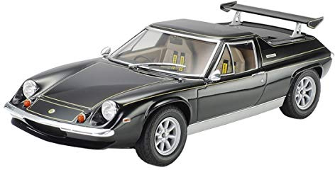 TAMIYA 24358-000 Fordon 1:24 Lotus Europa special m. PE, modellbyggsats, plastbyggsats, byggsats för montering, detaljerad kopia, olackerad, svart/röd/blå