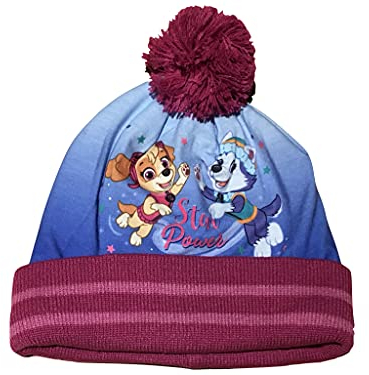 Skye Mädchen Wintermütze (Bommelmütze, 52)